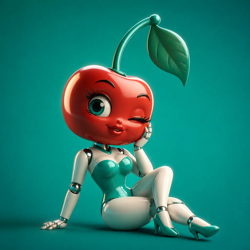 3D polished mascot highlighting Pin Up Casino's unique identity with soft lighting and clear focal point